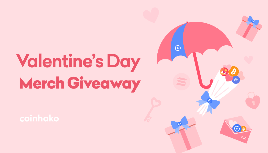 Valentine’s Day Coinhako Merch Giveaway