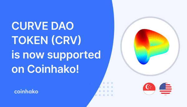 Curve Dao Trading Now Live on Coinhako