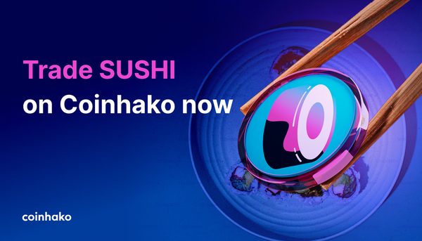 SUSHI now available on Coinhako
