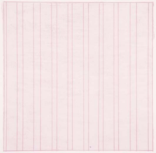 Agnes Martin, "Praise"