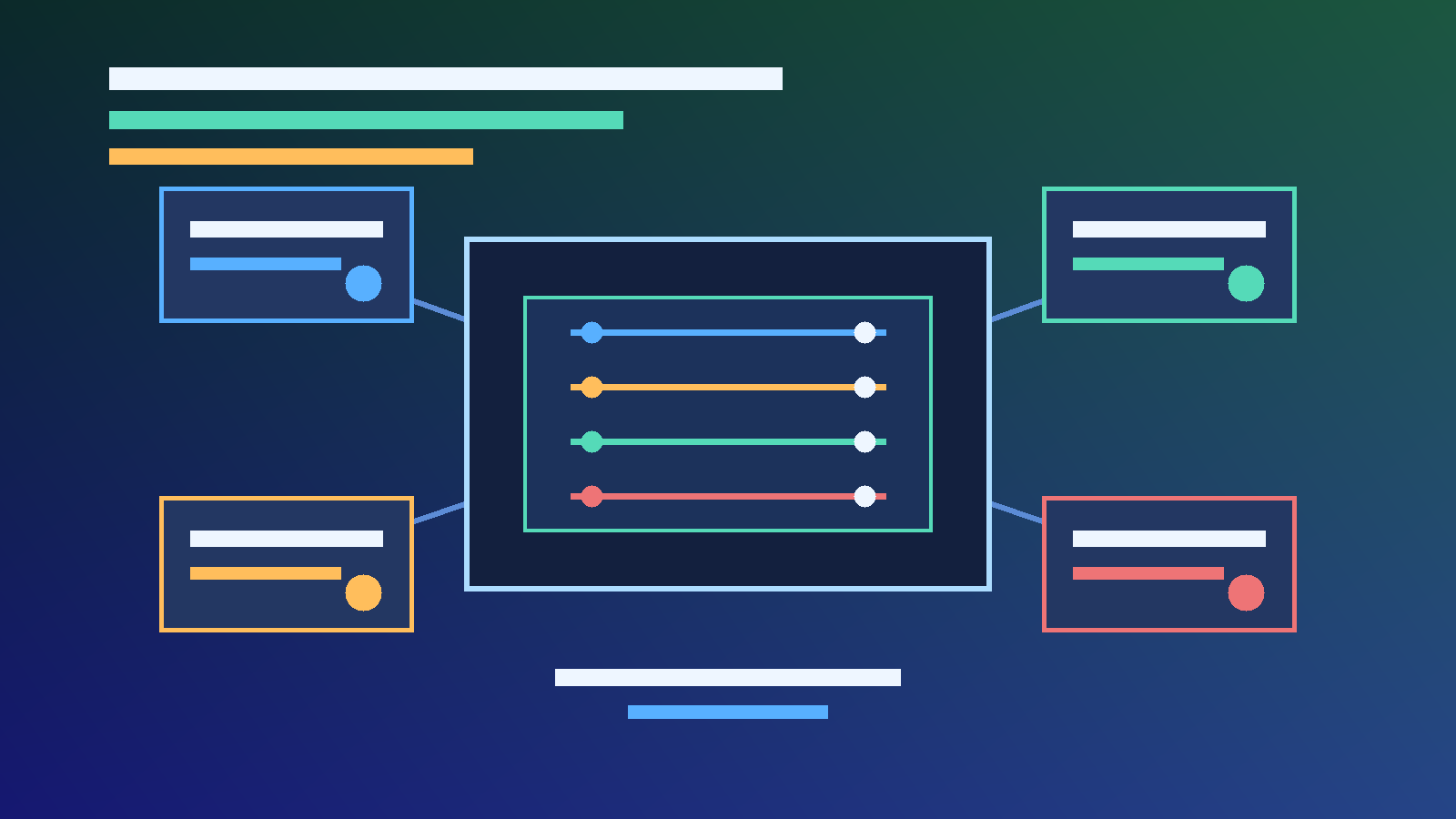 Technical illustration of an AI agent observability control loop with traces, budgets, approvals, evaluation gates, and verification.