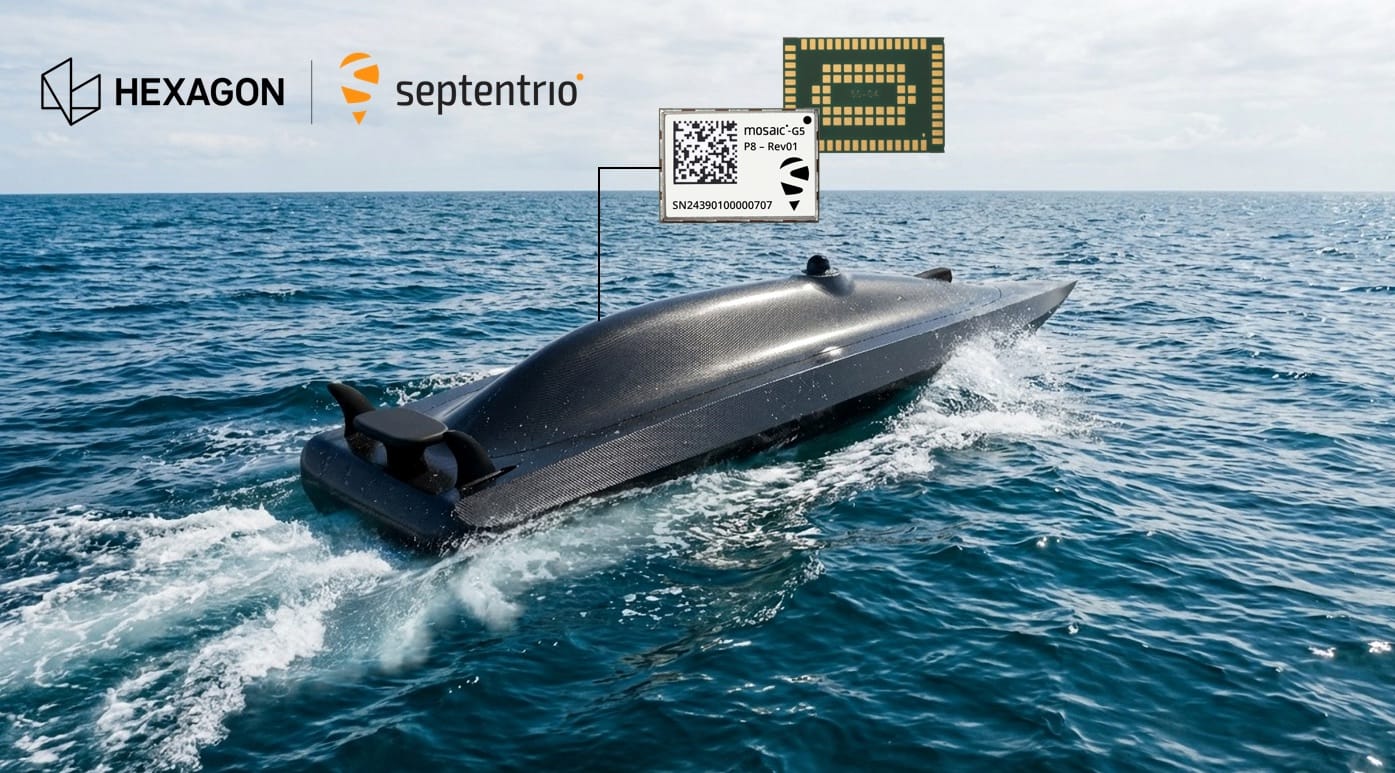 Septentrio lansează mosaic-G5 P8, noua generație de receptoare GNSS cu protecție avansată anti-jamming