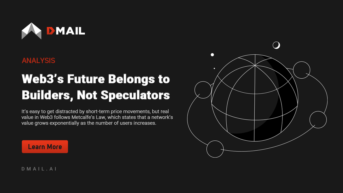 The Shift to Utility: Web3’s Future Belongs to Builders, Not Speculators