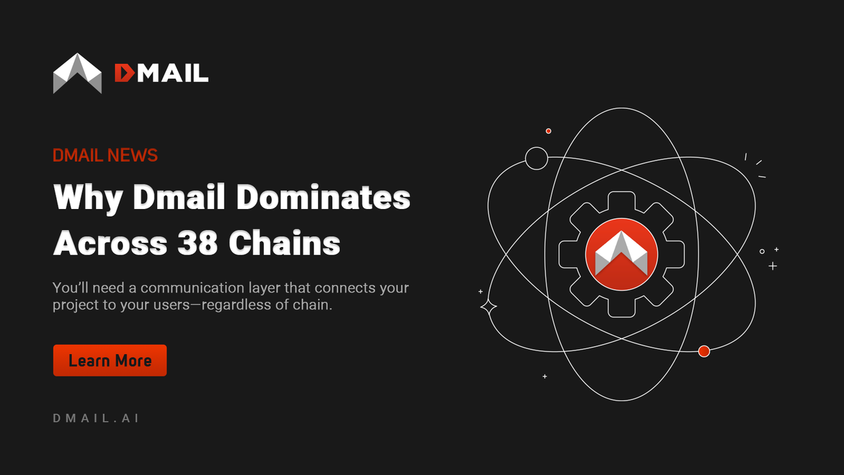 Built for the Multichain Future: Why Dmail Dominates Across 38 Chains