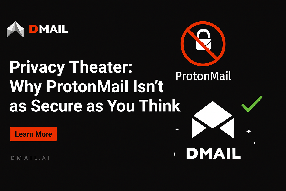 Privacy Theater: Why ProtonMail Isn’t as Secure as You Think