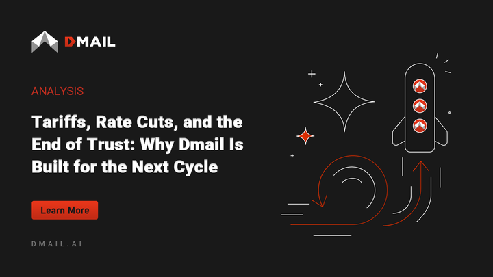 Tariffs, Rate Cuts, and the End of Trust: Why Dmail Is Built for the Next Cycle