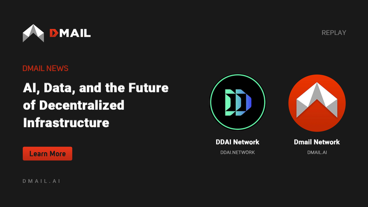 Dmail x DDAI Network AMA Recap: AI, Data, and the Future of Decentralized Infrastructure