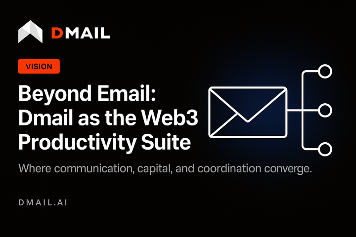 Beyond Email: Dmail as the Operating System for Web3 Productivity