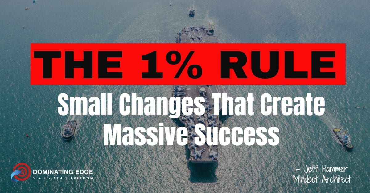 THE 1% RULE: SMALL DAILY CHANGES THAT CREATE MASSIVE SUCCESS