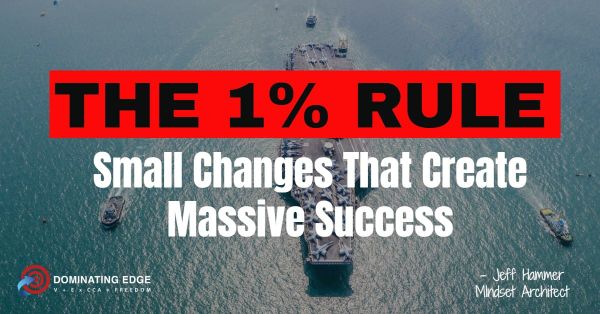 THE 1% RULE: SMALL DAILY CHANGES THAT CREATE MASSIVE SUCCESS