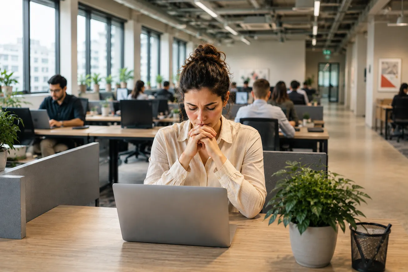 Building an Interior Sanctuary in an Open-Office Plan