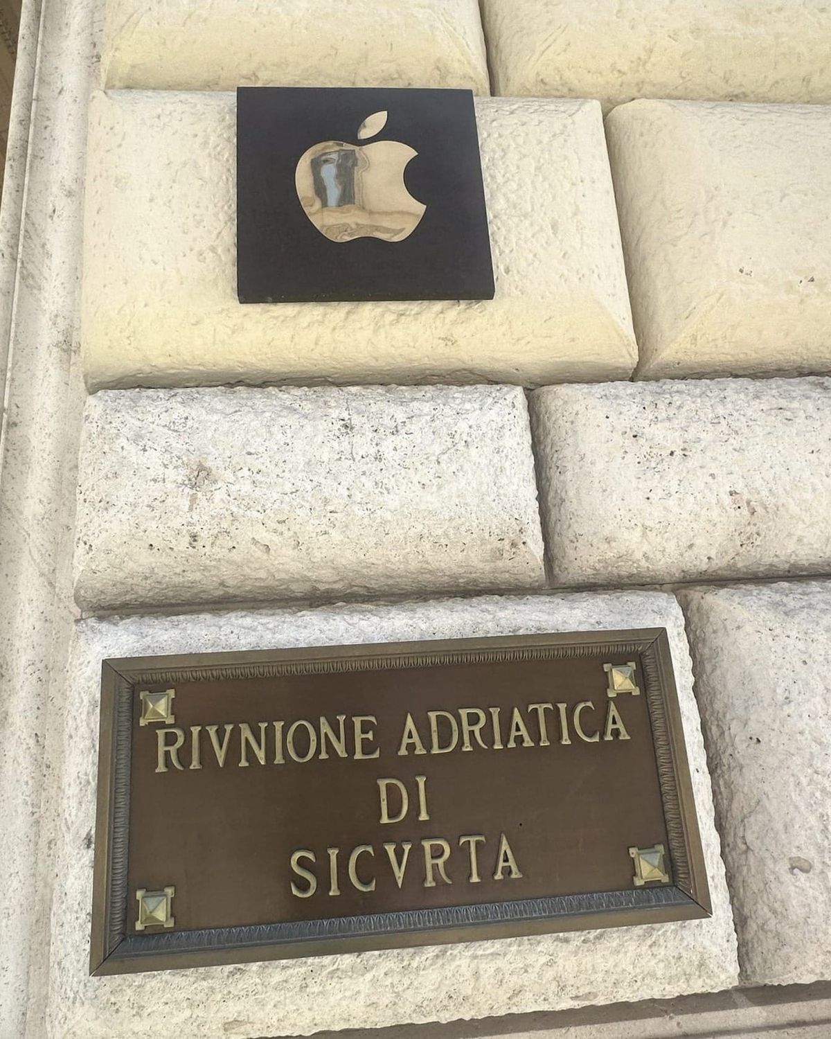 A logo bolted onto someone else's name