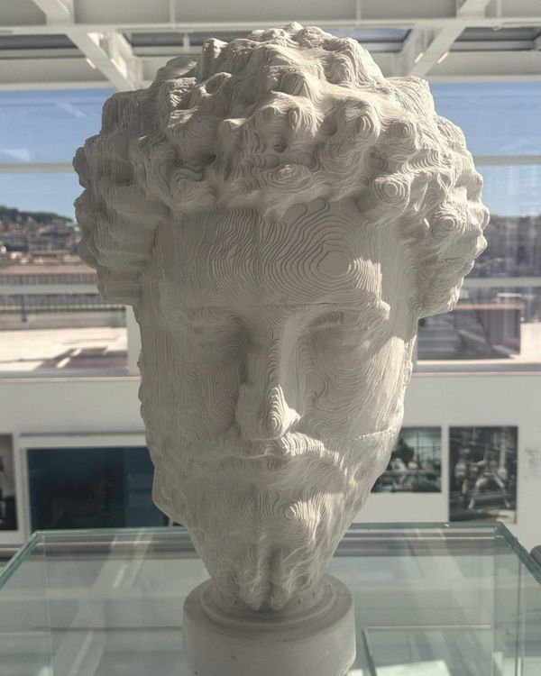 The head (Palazzo Marignoli, Galleria Verticale)