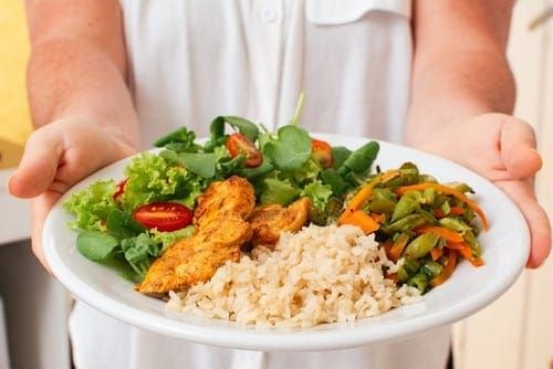 assiette équilibrée