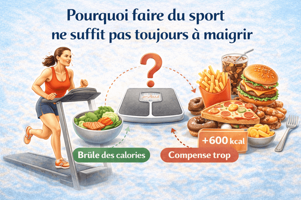 Pourquoi faire du sport ne suffit pas pour maigrir ?