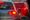 Cars with their brake lights