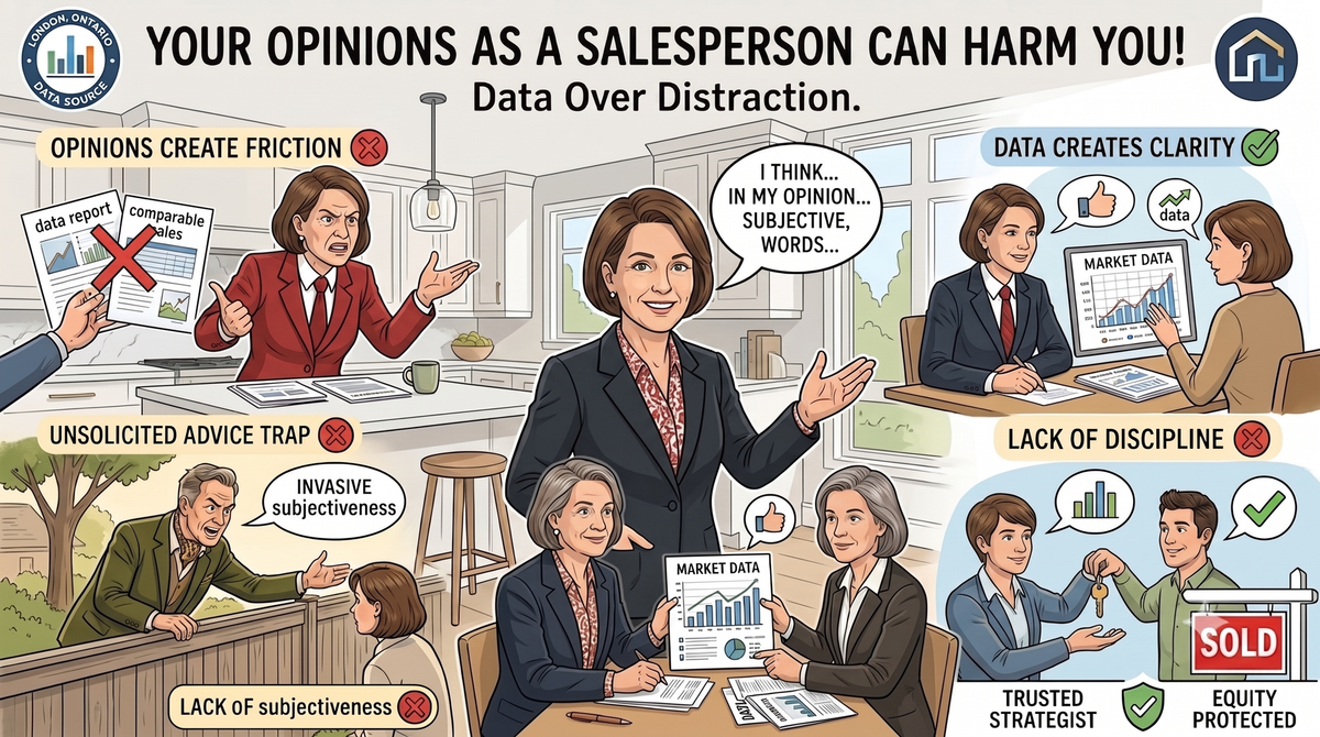 Your Opinions as a Sales Person Can Harm You