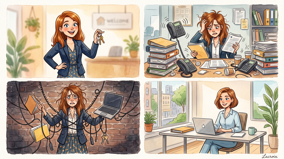 Stages of a real estate career