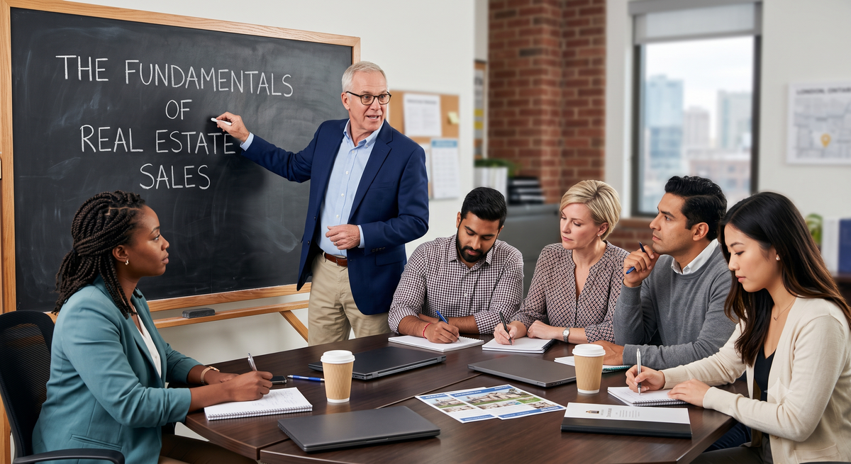 The fundamentals of real estate sales an instructor advocating to Realtors