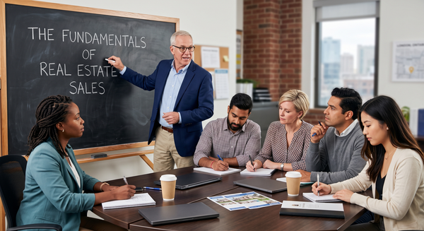 The fundamentals of real estate sales an instructor advocating to Realtors