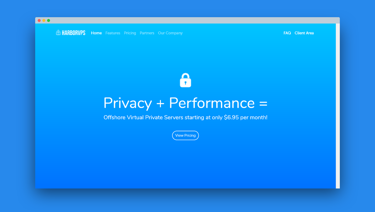 HarborVPS LXC hosting review