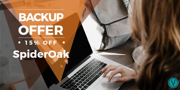 SpiderOak secure backup promo code: get 15 percent off any plan