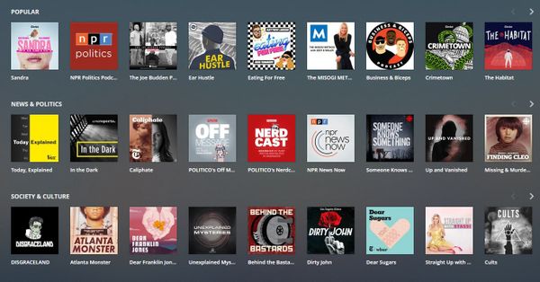 Plex adds Podcasts