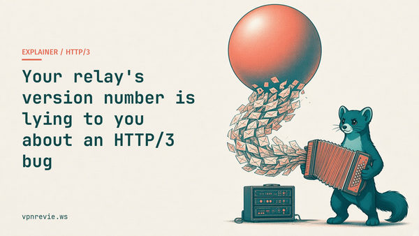 Your relay's version number is lying to you about an HTTP/3 bug
