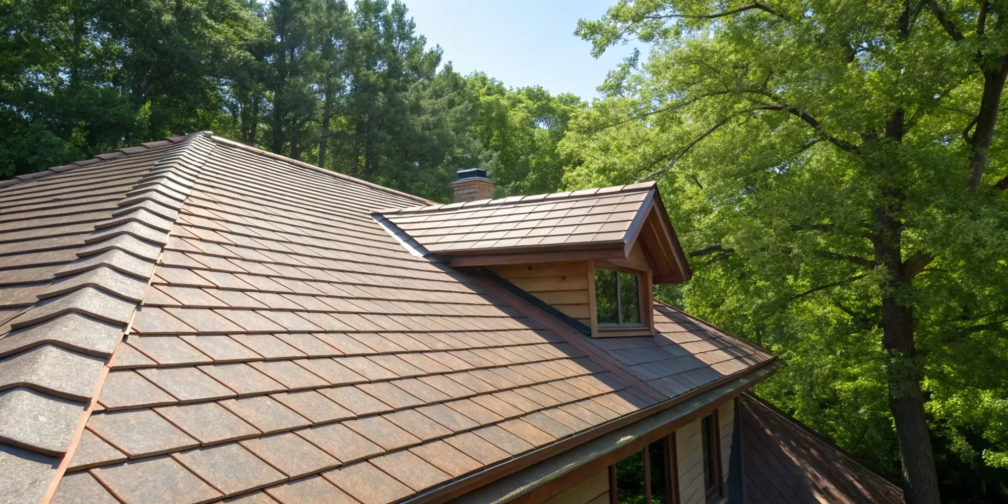 The cost of a new Class A roof with fire-resistant shingles on a house.