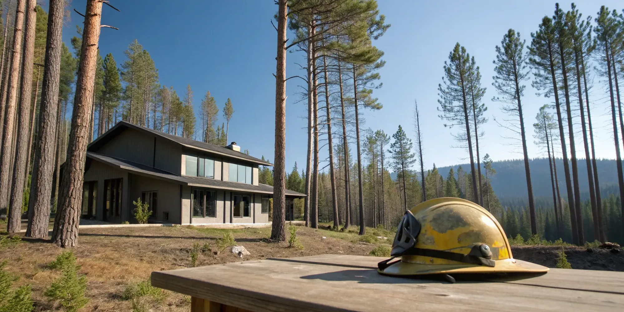 Getting insurance for a new build home in a high-risk fire zone.
