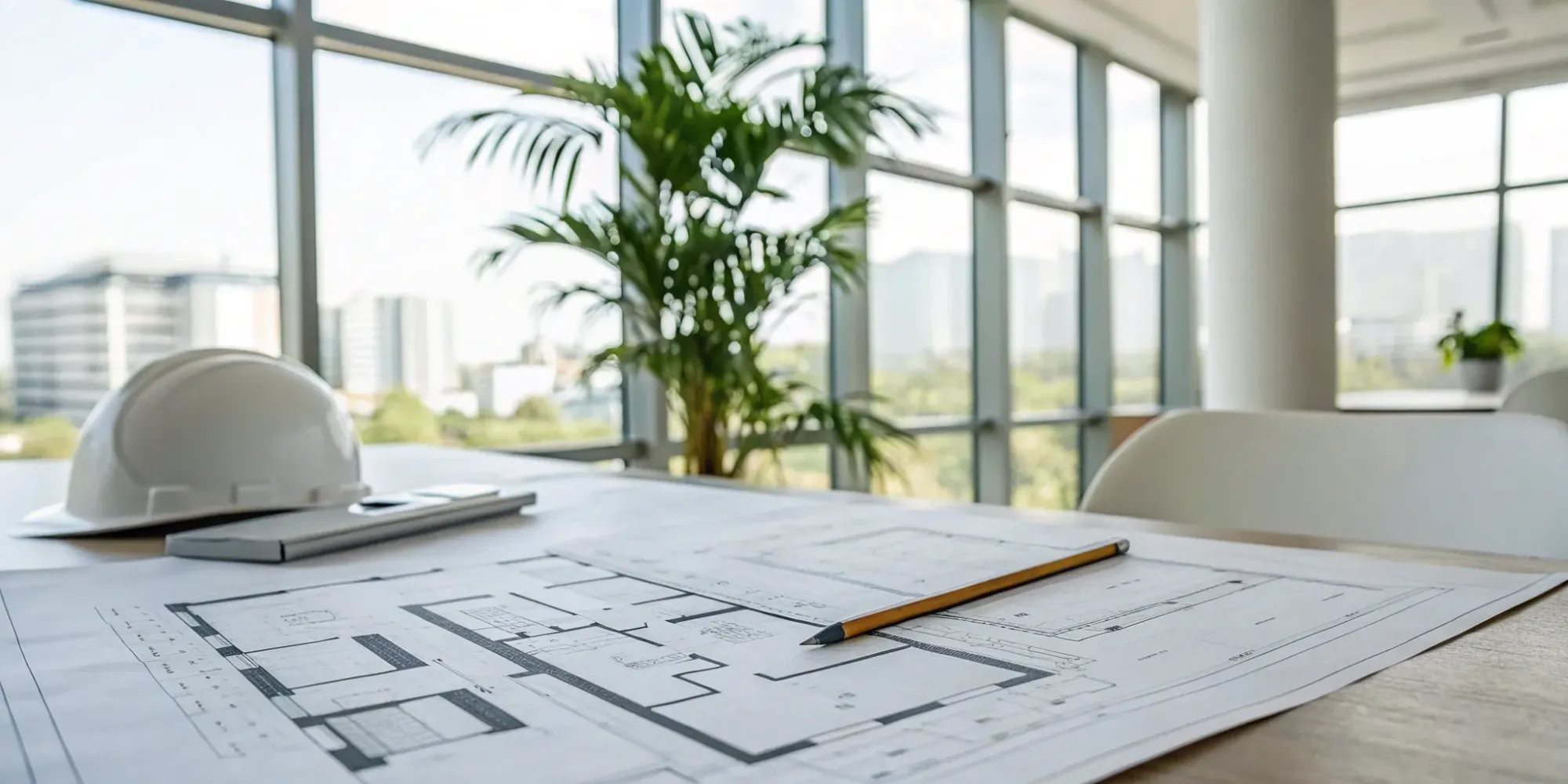 Third-party building plan review for ensuring project code compliance.