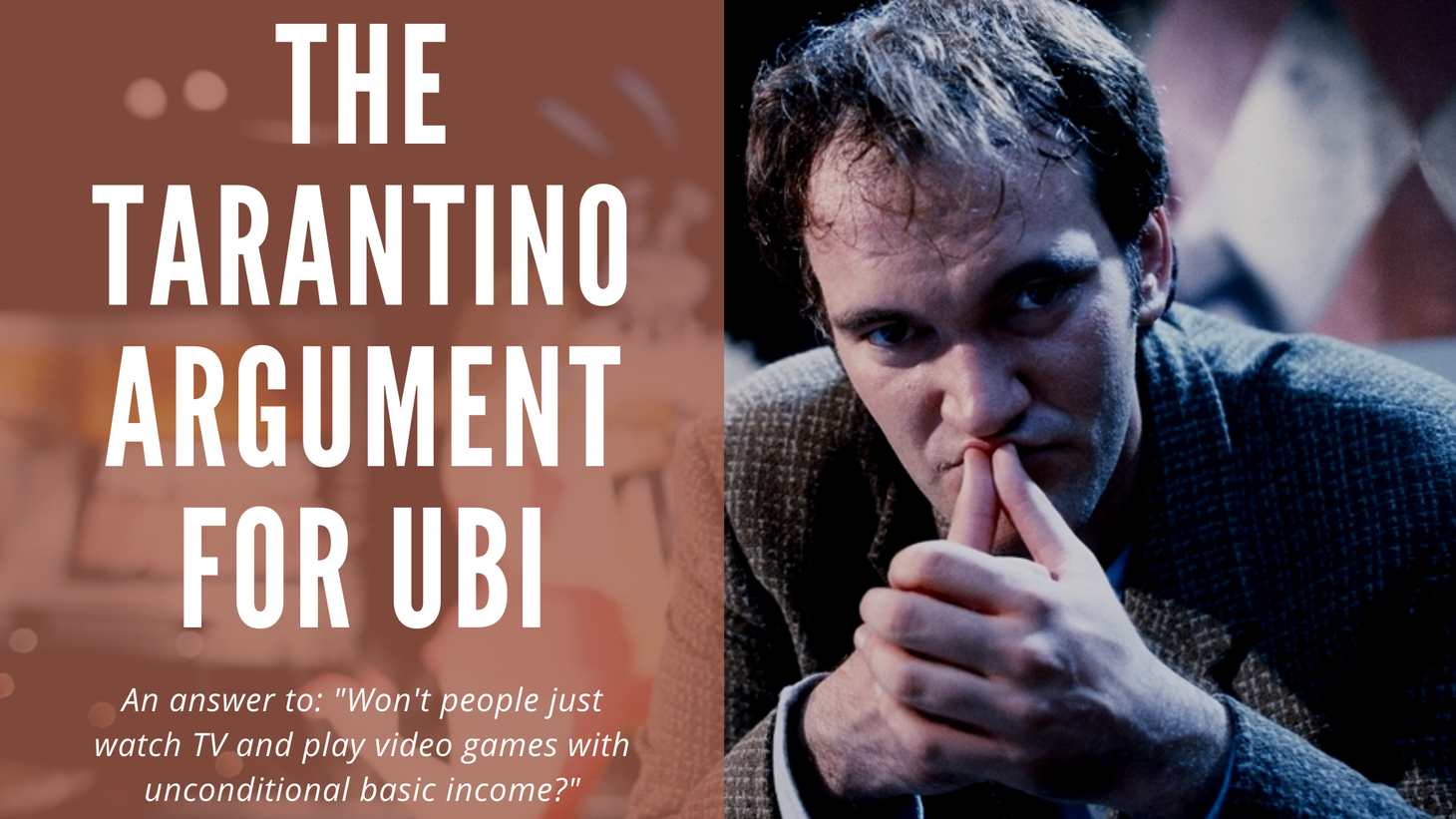 With UBI, won't people just watch TV and play video games?