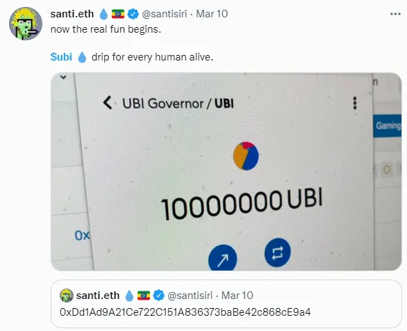 Proof of Humanity and the Universal Basic Income Coin