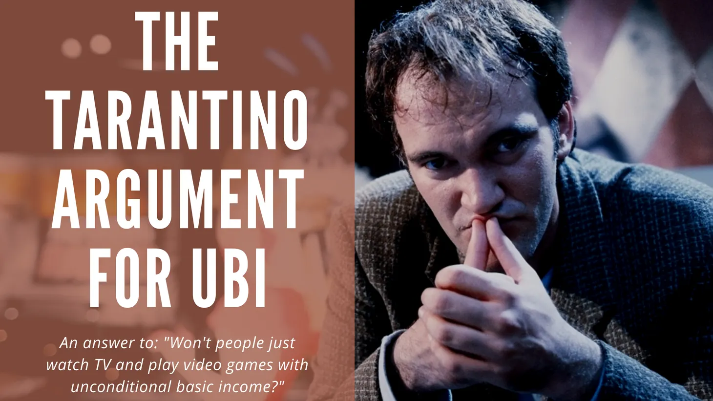 With UBI, won't people just watch TV and play video games?