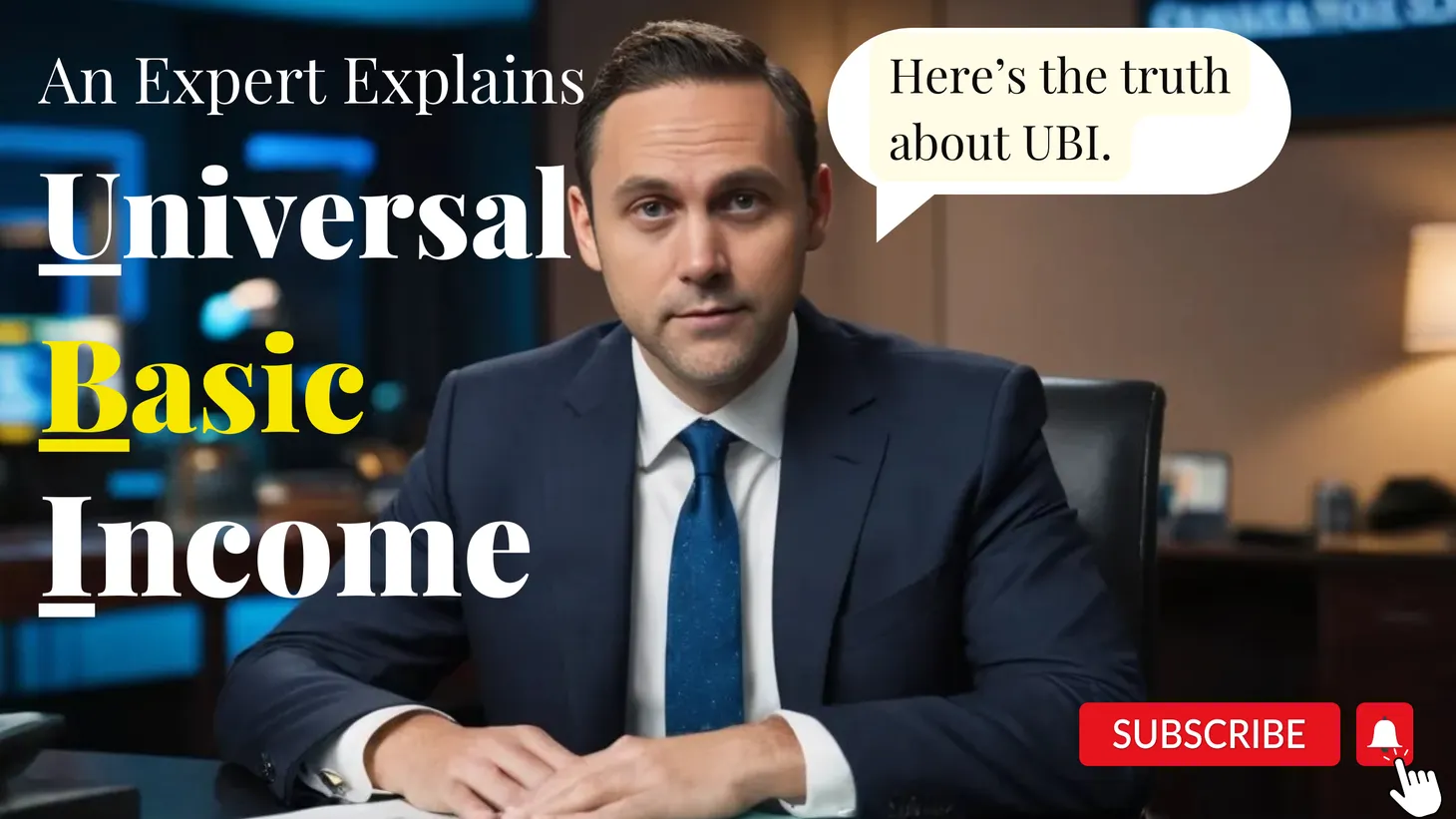 YouTube channel update: my new video explaining UBI in-depth