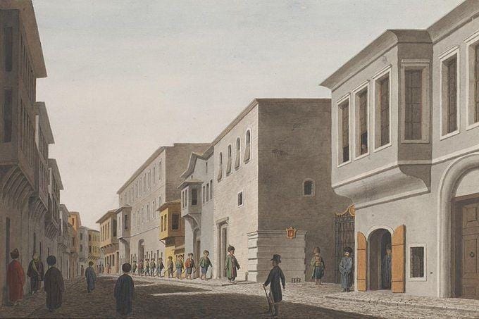 E:\11111111\эмек\Taksim (Istiklal Street), Istanbul, 1800s Taksim (İstiklal Caddesi), İstanbul, 1….jpeg