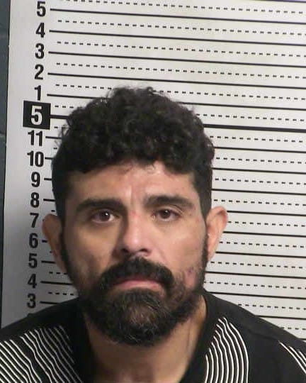 Booking photo of Edgar PerezBooking photo of a man identified by authorities as Edgar Perez, who is charged with first-degree murder in the fatal shooting of Jesus Alba De La Cruz in Sunland Park.