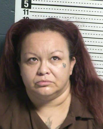 Booking photo of Ivory Hernandez, a 43-year-old Las Cruces woman who pleaded guilty in federal court to possession with intent to distribute methamphetamine.
