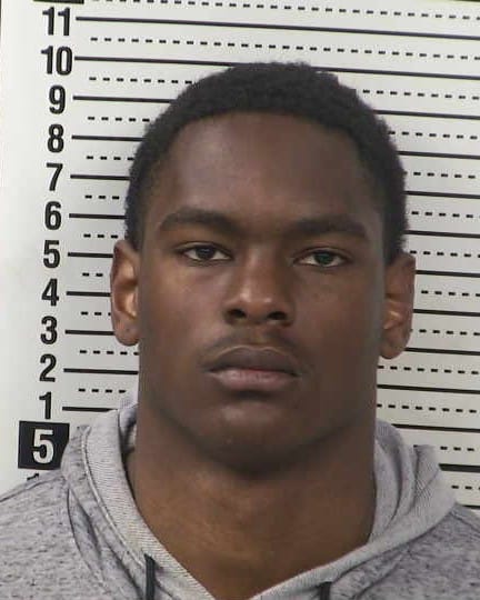 Booking photo of Drake Patrick Williams taken at the Doña Ana County Detention Center.