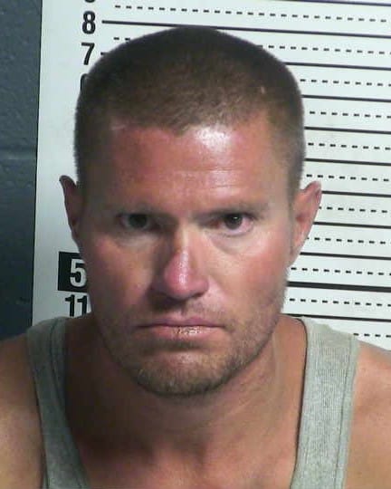 Booking photo of Colby Reutter, who is charged with armed robbery in Las Cruces.