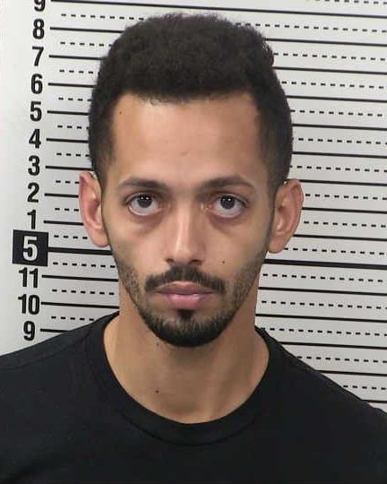 Booking photo of Moustafa Mahmoud Abdelnabi Salem, who was sentenced in a federal firearms case tied to a Las Cruces incident.