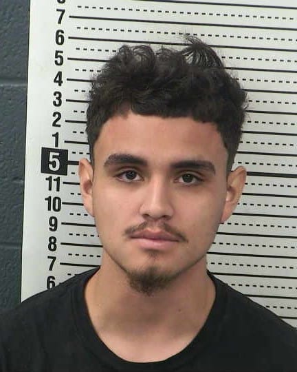 Booking photo of Jose Pinon taken at the Doña Ana County Detention Center