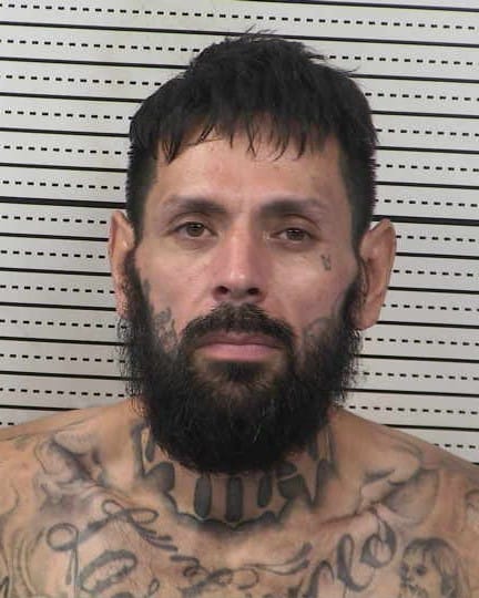 Booking photo of Matthew Albian Alarcon released by the Las Cruces Police Department.