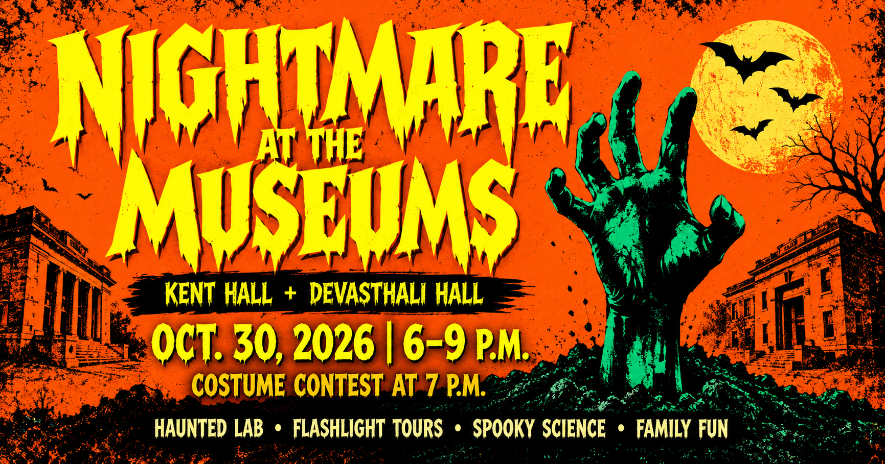 NMSU's Nightmare at the Museums returns tonight with haunted lab, Halloween activities