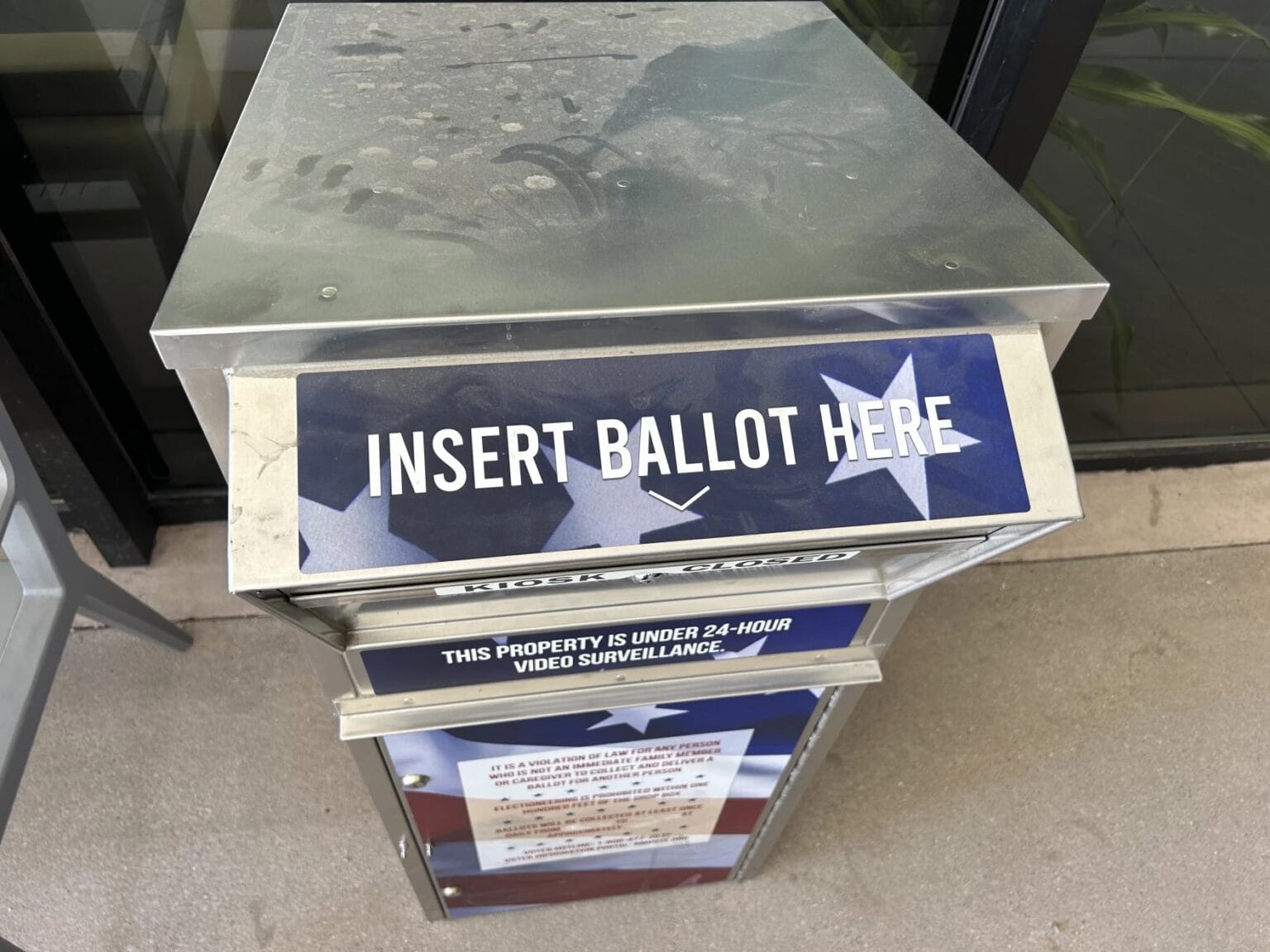 Sunland Park absentee ballot drop-off container back in service after truck collision
