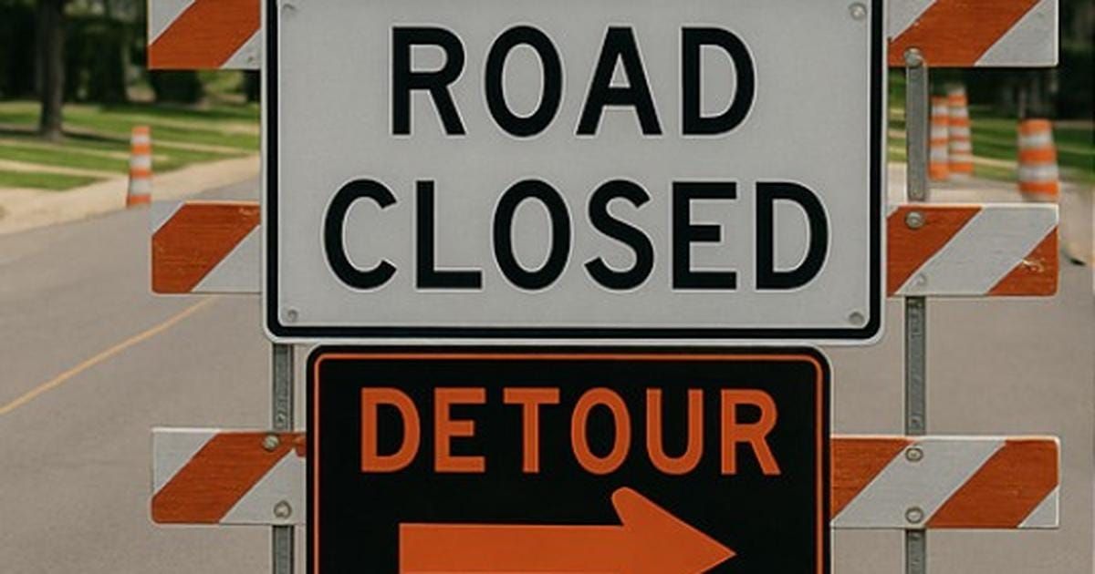 Moongate and Sirus intersection to close for gas line location work starting Aug. 18