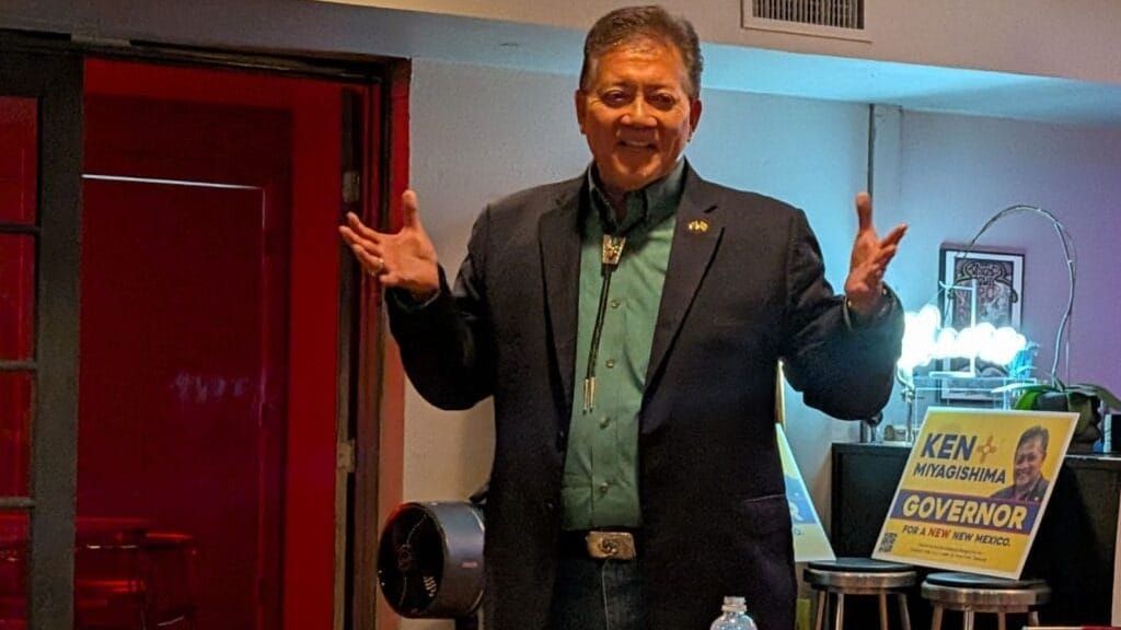 In Dem. primary for governor, former Las Cruces mayor talks pro-oil, anti-minimum wage agenda