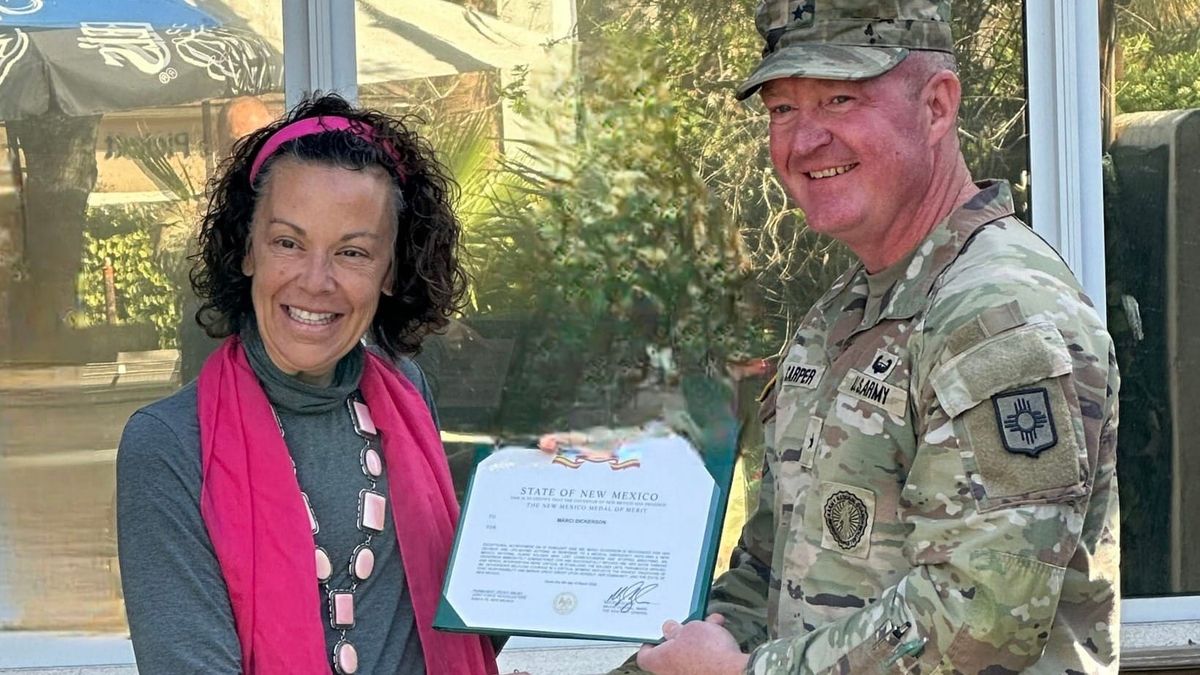 Las Cruces business owner awarded NM Medal of Merit for saving soldier’s life
