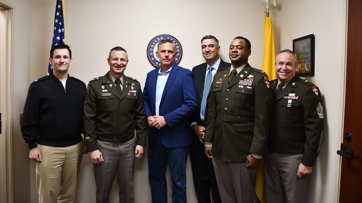 Heinrich meets with White Sands Missile Range leadership