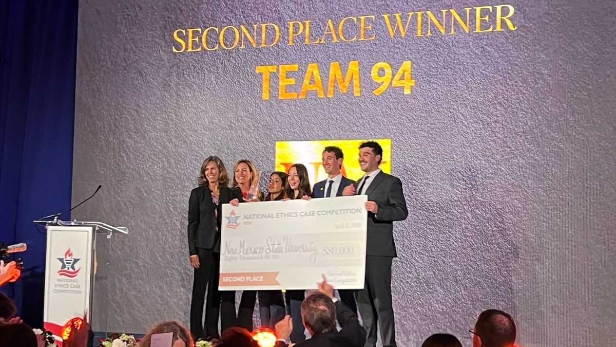 NMSU College of Business team earns second place at National Ethics Case Competition